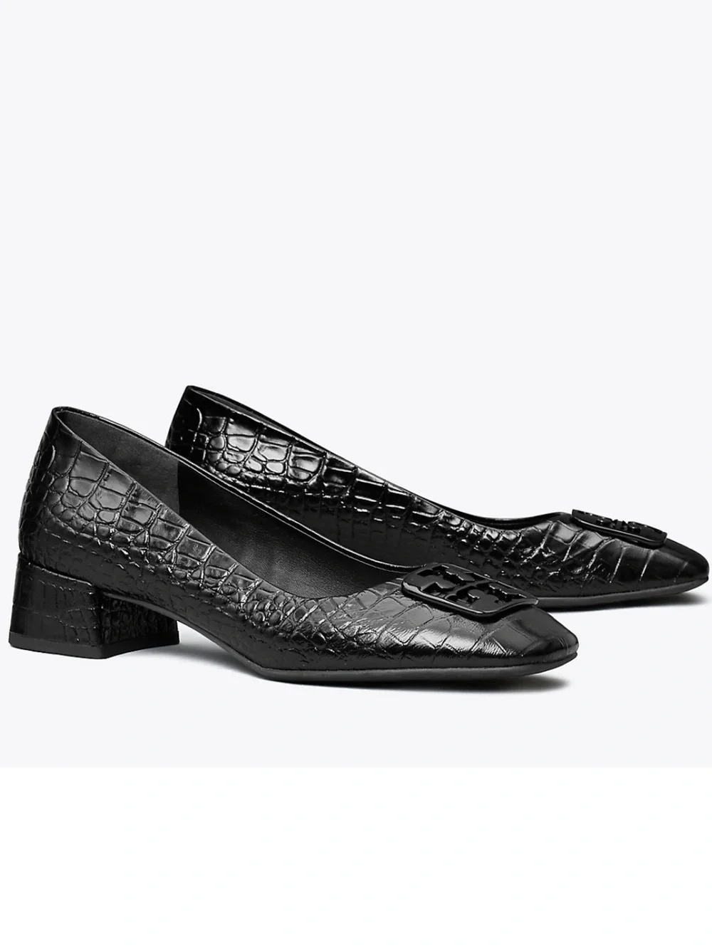 Tory Burch Black Georgia Pumps